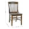 Flash Furniture HERCULES School House Back Antique Copper Wood Restaurant Chair XU-DG-W0006-ANTCPR-GG - alternate 8